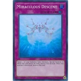 [ Bài Yugioh Chính Hãng ] Miraculous Descent - SPWA-EN060 - Super Rare 1st Edition
