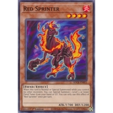 [ Bài Yugioh Chính Hãng ] Red Sprinter - SDCK-EN011 - Common 1st Edition