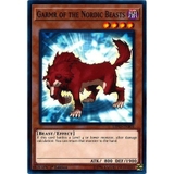 [ Bài Yugioh Chính Hãng ] Garmr of the Nordic Beasts - LEHD-ENB03 - Common 1st Edition