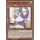 [ Bài Yugioh Chính Hãng ] SLF1-AE065 Laundry Dragonmaid - Common