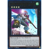 [ Bài Yugioh Chính Hãng ] Castel, the Skyblaster Musketeer - DUDE-EN018 - Ultra Rare 1st Edition
