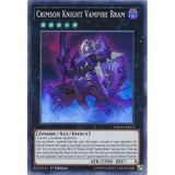 [ Bài Yugioh Chính Hãng ] Crimson Knight Vampire Bram - DASA-EN013 - Super Rare 1st Edition