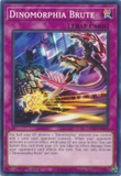 [ Bài Yugioh Chính Hãng ] Dinomorphia Brute - MP23-EN039 - Common 1st Edition