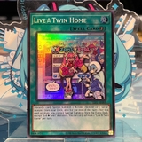 [ Bài Yugioh Chính Hãng ] SLF1-AE089 Live Twin Home - Super Rare
