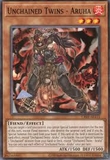 [ Bài Yugioh Chính Hãng ] CR01-AE111 Unchained Twins - Aruha (N)