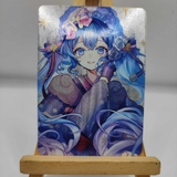 [Thẻ Nhân Phẩm Custom] Thẻ Bo Góc Anime Hình Nhân Vật HATSUNE MIKU Chất Lượng Cao