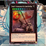 [ Bài Yugioh Chính Hãng ] SLF1-AE012 Number 81: Superdreadnought Rail Cannon Super Dora - Super Rare