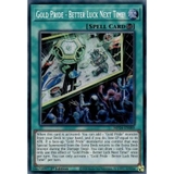 [ Bài Yugioh Chính Hãng ] Gold Pride - Better Luck Next Time! - MP24-EN089 - Prismatic Secret Rare 1st Edition
