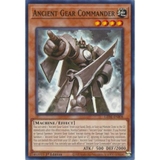 [ Bài Yugioh Chính Hãng ] Ancient Gear Commander - LEDE-EN008 - Common 1st Edition