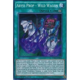 [ Bài Yugioh Chính Hãng ] Abyss Prop - Wild Wagon - DESO-EN026 - Super Rare 1st Edition