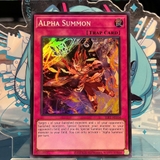 [ Bài Yugioh Chính Hãng ] SLF1-AE104 Alpha Summon - Super Rare