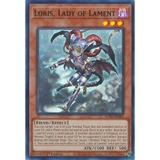 [ Bài Yugioh Chính Hãng ] Loris, Lady of Lament - POTE-EN092 - Super Rare 1st Edition