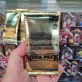 Gói 25TH ANNIVERSARY TIN: DUELING HEROES và Hộp - Thẻ Bài Yugioh Chính Hãng MEGA TIN 2023, MP23