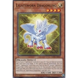 [ Bài Yugioh Chính Hãng ] LEDE-AE023 Lightsworn Dragonling - Common