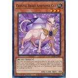 [ Bài Yugioh Chính Hãng ] Crystal Beast Amethyst Cat - SDCB-EN002 - Common 1st Edition