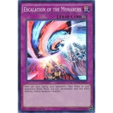 [ Bài Yugioh Chính Hãng ] Escalation of the Monarchs - MP15-EN054 - Super Rare 1st Edition