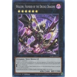 [ Bài Yugioh Chính Hãng ] Wollow, Founder of the Drudge Dragons - DABL-EN047 - Super Rare 1st Edition