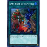 [ Bài Yugioh Chính Hãng ] Last Hope of Nephthys - HISU-EN010 - Super Rare 1st Edition