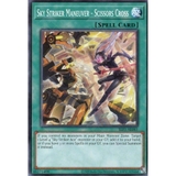 [ Bài Yugioh Chính Hãng ] SLF1-AE061 Sky Striker Maneuver - Scissors Cross - Common