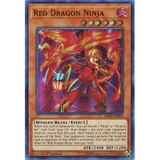 [ Bài Yugioh Chính Hãng ] Red Dragon Ninja - SHVA-EN025 - Super Rare 1st Edition