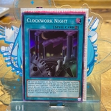 [ Bài Yugioh Chính Hãng ] SUDA-AE117 Clockwork Night - Super Rare