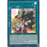 [ Bài Yugioh Chính Hãng ] Emblem of the Plunder Patroll - BLCR-EN089 - Ultra Rare 1st Edition