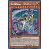 [ Bài Yugioh Chính Hãng ] Rainbow Dragon - SGX1-ENF01 - Secret Rare 1st Edition
