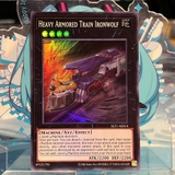 [ Bài Yugioh Chính Hãng ] SLF1-AE014 Heavy Armored Train Ironwolf - Super Rare