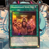 [ Bài Yugioh Chính Hãng ] SLF1-AE077 Dragonmaid Send-Off - Super Rare