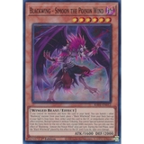 [ Bài Yugioh Chính Hãng ] Blackwing - Simoon the Poison Wind - RA01-EN012 - Super Rare