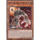 [ Bài Yugioh Chính Hãng ] LEDE-AE084 Ancient Gear Golem - Ultimate Pound - Rare