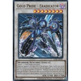 [ Bài Yugioh Chính Hãng ] LEDE-AE041 Gold Pride - Eradicator (UR)