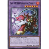 [ Bài Yugioh Chính Hãng ] CR06-AE008 Evil HERO Infernal Sniper - Common