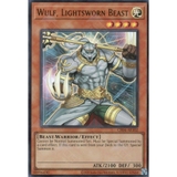 [ Bài Yugioh Chính Hãng ] CR04-AE102 Wulf, Lightsworn Beast - Ultra Rare