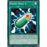[ Bài Yugioh Chính Hãng ] Tricky Spell 4 - YGLD-ENC33 - Common Unlimited