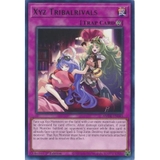 [ Bài Yugioh Chính Hãng ] Xyz Tribalrivals - AMDE-EN045 - Rare 1st Edition