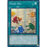 [ Bài Yugioh Chính Hãng ] Fossil Dig - RA01-EN053 - Super Rare