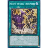 [ Bài Yugioh Chính Hãng ] Ninjitsu Art Tool - Iron Digger - MP23-EN202 - Common 1st Edition