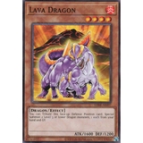 [ Bài Yugioh Chính Hãng ] LEDE-AE097 Lava Dragon - Common