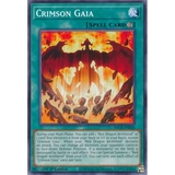 [ Bài Yugioh Chính Hãng ] Crimson Gaia - SDCK-EN026 - Common 1st Edition