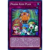 [ Bài Yugioh Chính Hãng ] Prank-Kids Plan - HISU-EN026 - Super Rare 1st Edition