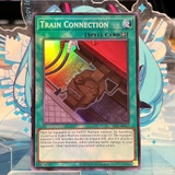 [ Bài Yugioh Chính Hãng ] SLF1-AE017 Train Connection - Super Rare