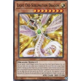 [ Bài Yugioh Chính Hãng ] INFO-AE010 Light End Sublimation Dragon - Rare