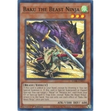 [ Bài Yugioh Chính Hãng ] Baku the Beast Ninja - DABL-EN017 - Super Rare 1st Edition