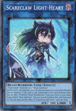 [ Bài Yugioh Chính Hãng ] CR01-AE058 Scareclaw Light-Heart (SR)