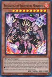 [ Bài Yugioh Chính Hãng ] Thestalos the Shadowfire Monarch - DUNE-EN023 - Super Rare 1st Edition