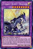 [ Bài Yugioh Chính Hãng ] Tyrant Burst Dragon - DRL2-EN004 - Secret Rare 1st Edition