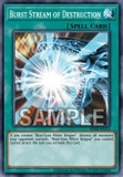 [ Bài Yugioh Chính Hãng ] Burst Stream of Destruction - Common - SDRB-AE023