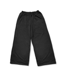 Wideleg distressed Blackorp Logo - black sweatpant
