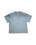 Stain blue t-shirts
